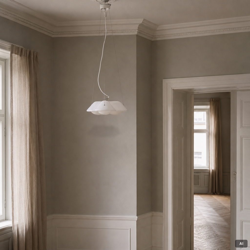Gunnar Asplund, a 'GA1' ceiling lamp, Blond Belysning, Sweden, 2020's.