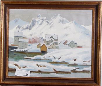 DAHLSKOG, EWALD, olja på duk, sign.