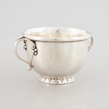 Georg Jensen, bonbonnière, silver, Copenhagen 1918.