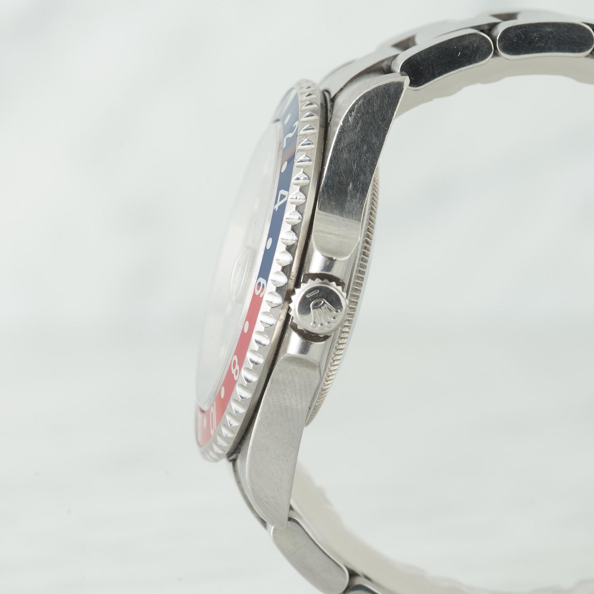 ROLEX, GMT-MASTER II, wristwatch, 40 mm.