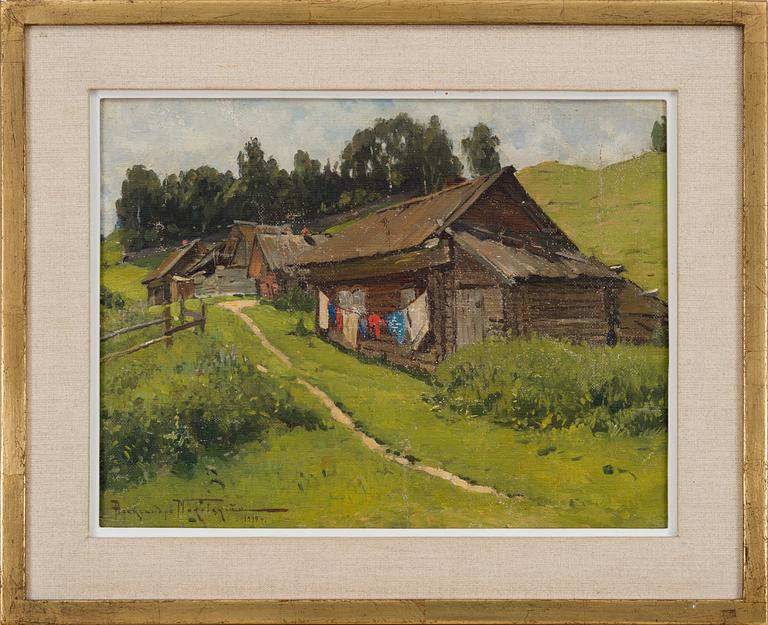 ALEXANDR MAKOVSKI, SUMMER IN THE VILLAGE.