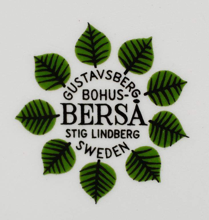 SERVISPORSLIN, 14 delar, "Berså", Stig Lindberg, Gustavsberg.