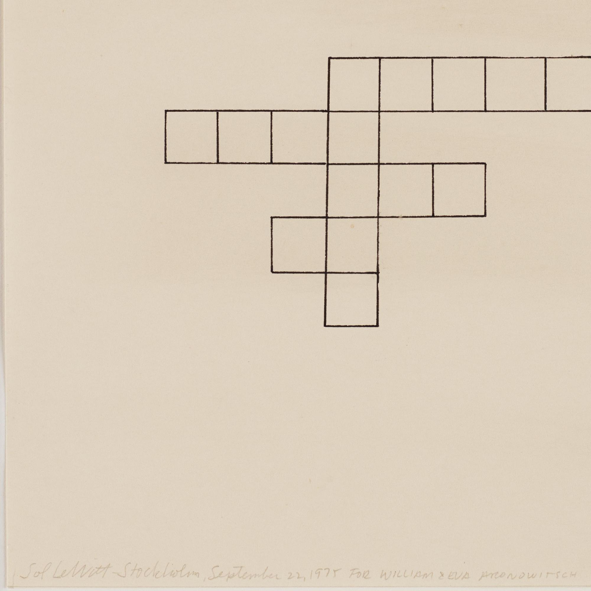 Sol LeWitt, Utan titel.