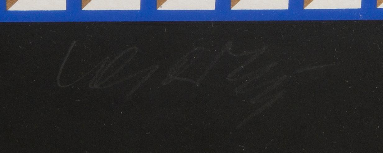 Victor Vasarely, färglitografi signerad och numrerad  250/300.