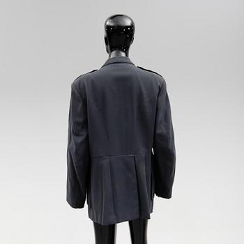 UNIFORMSJACKOR, 2 st, Sverige, artilleriregemente, 1948.