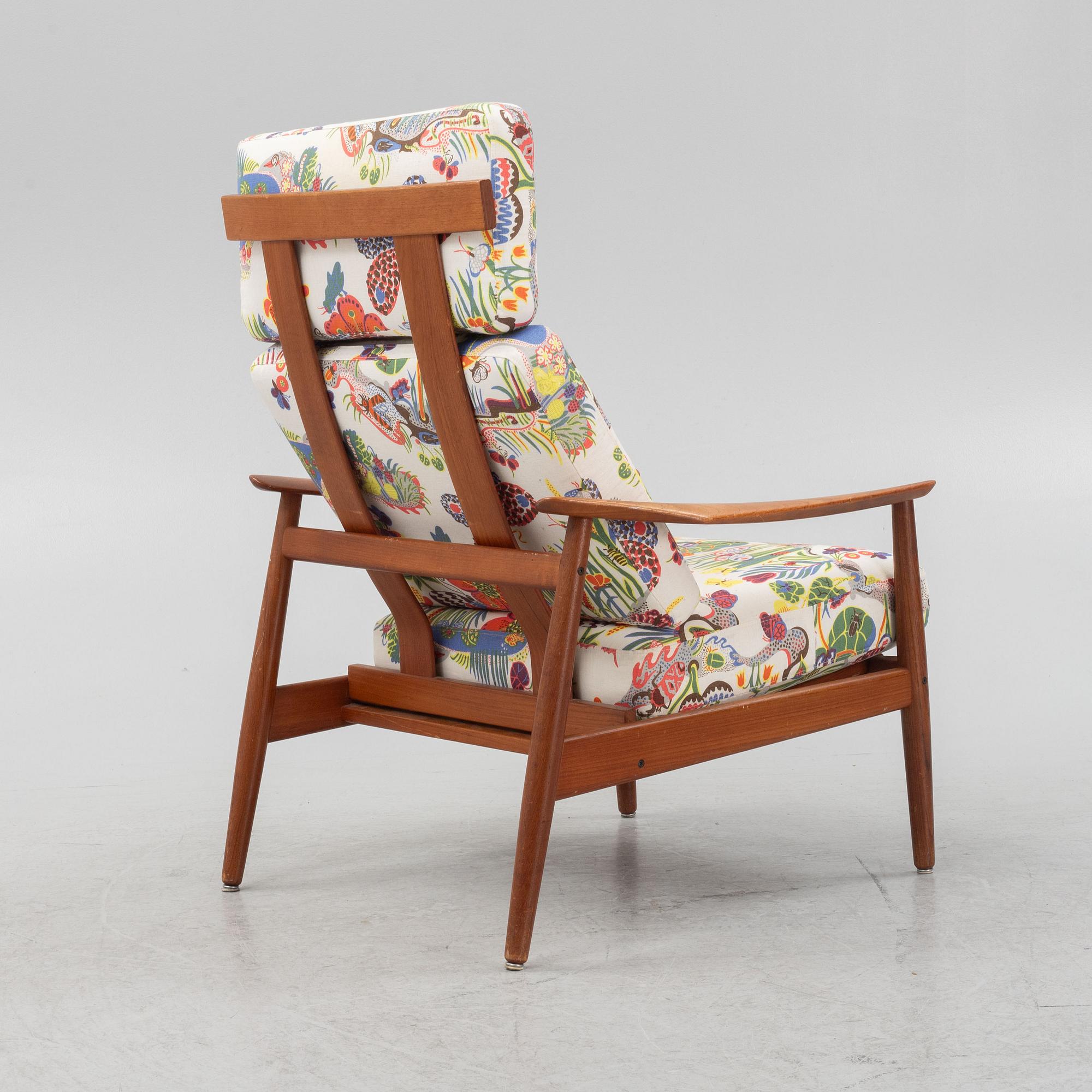 Arne Vodder, fåtölj, "FD 164", France & Son, Danmark, 1960-tal.