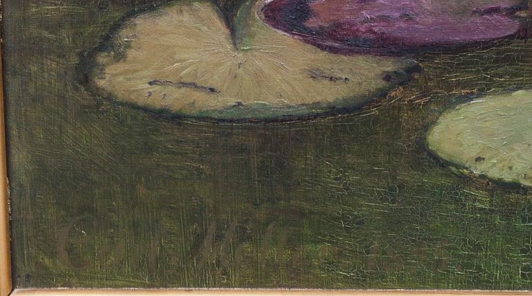 CARL H K MÖLLER, olja på duk, signerad och daterad 1895.