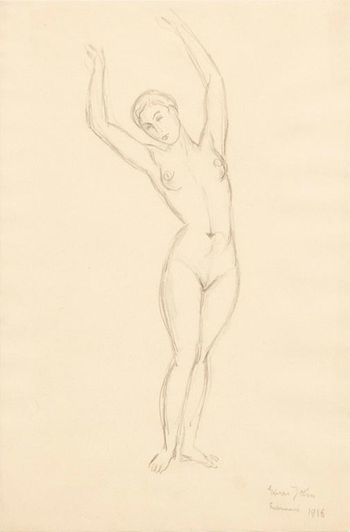 Einar Jolin, Nude Study.