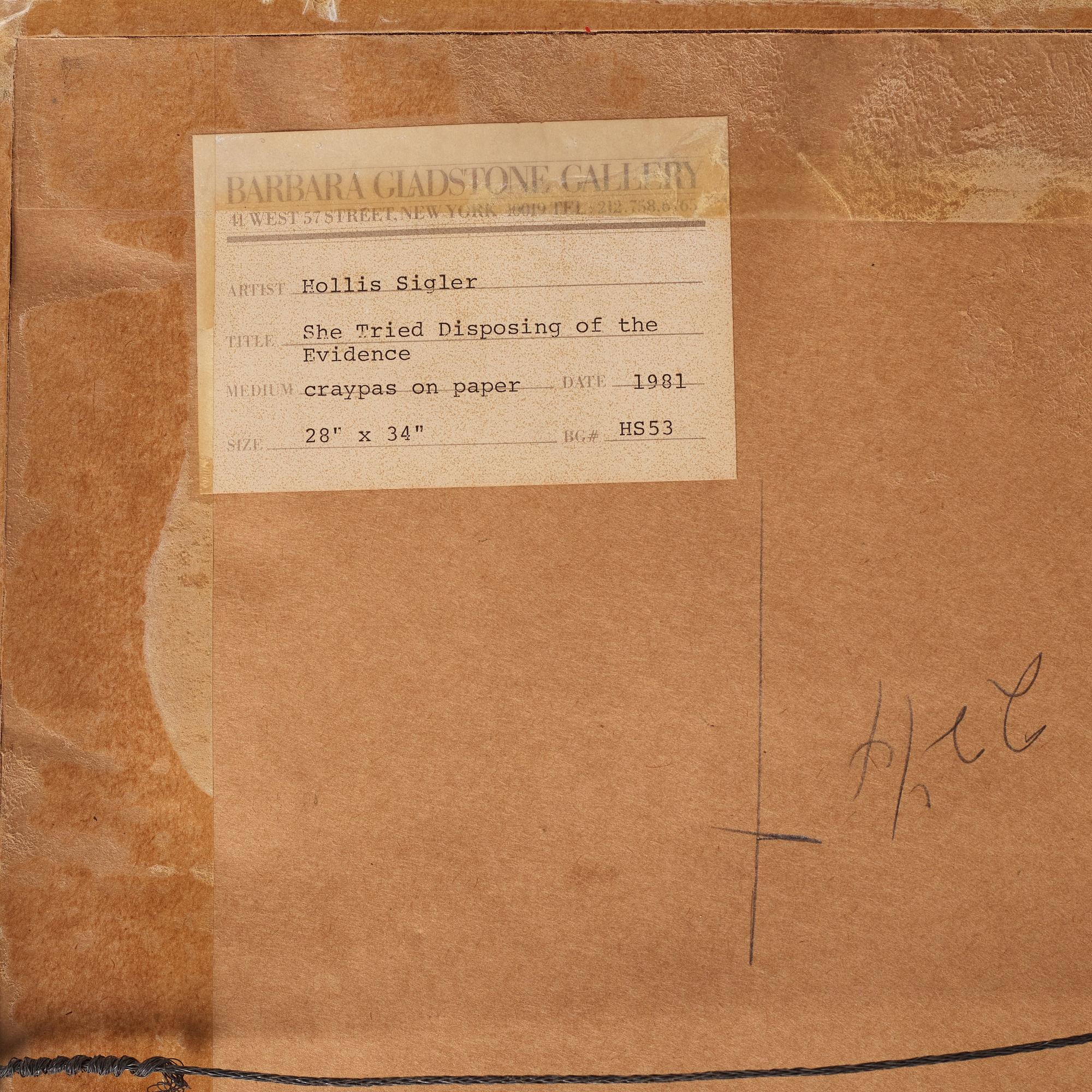 Hollis Sigler, "She tried Disposing of the evidence".