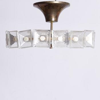 Carl Fagerlund, taklampa, Orrefors, 1900-talets andra hälft.