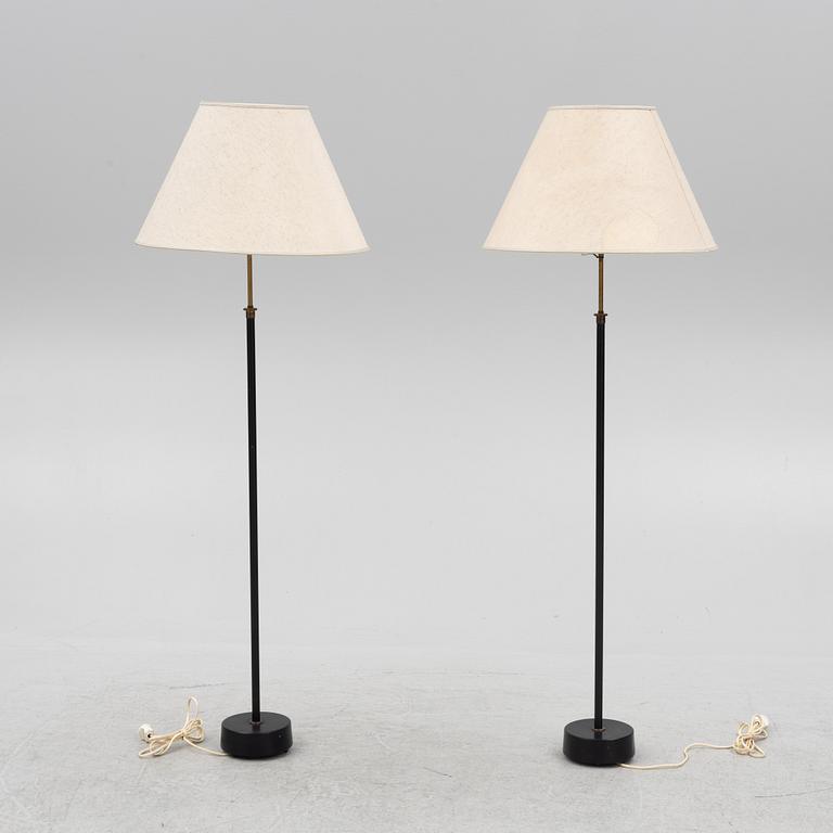 Hans-Agne Jakobsson, a pair of model 'S-1871' floor lights, Hans-Agne Jakobsson AB, Åhus.