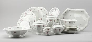 MATSERVIS, 60 delar, porslin, "Maria", Rosenthal, 1900-talets mitt.