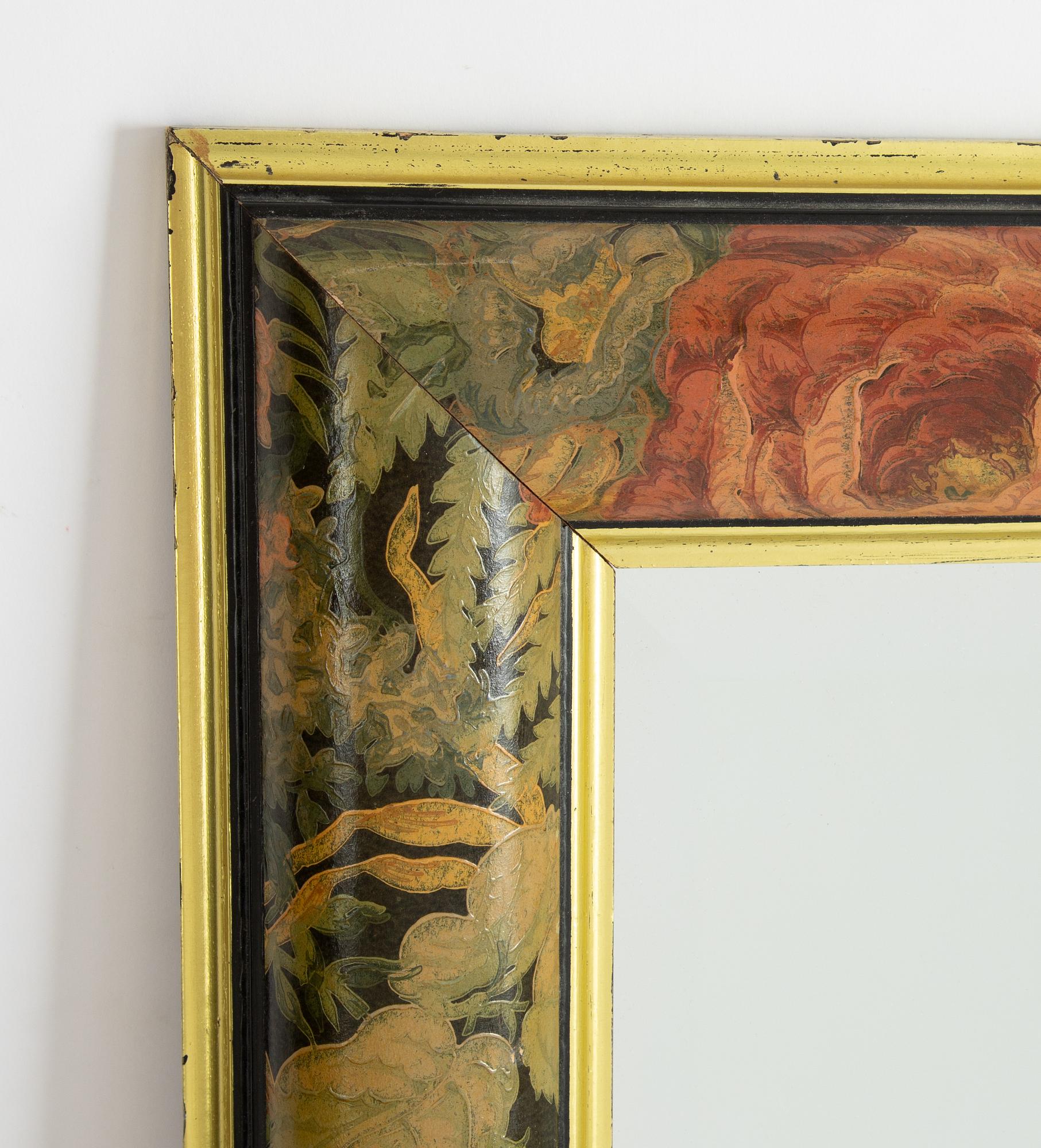 A mirror, G&C Billeder A/S, Denmark, later part of the 20th Century.