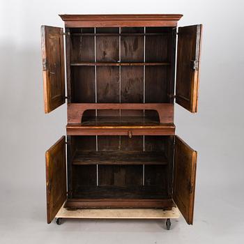 A 19th Century Ostrobothnian cupboard, Finland.