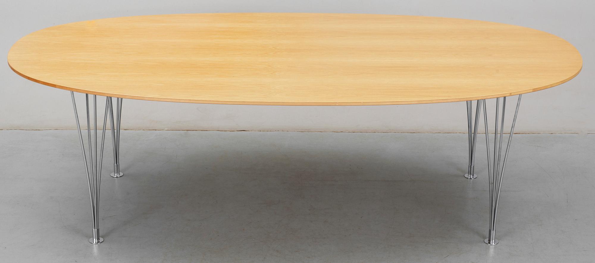 MATBORD, "Superelips", Design Bruno Mathsson och Piet Hein för Fritz Hansen och Mathson International AB.