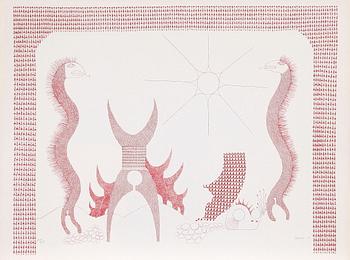 PARTI GRAFIK, 6 delar i mapp, sign o numr 268/275.