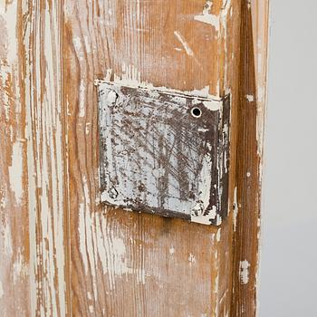 An early 19th Century Gustavian cupboard.