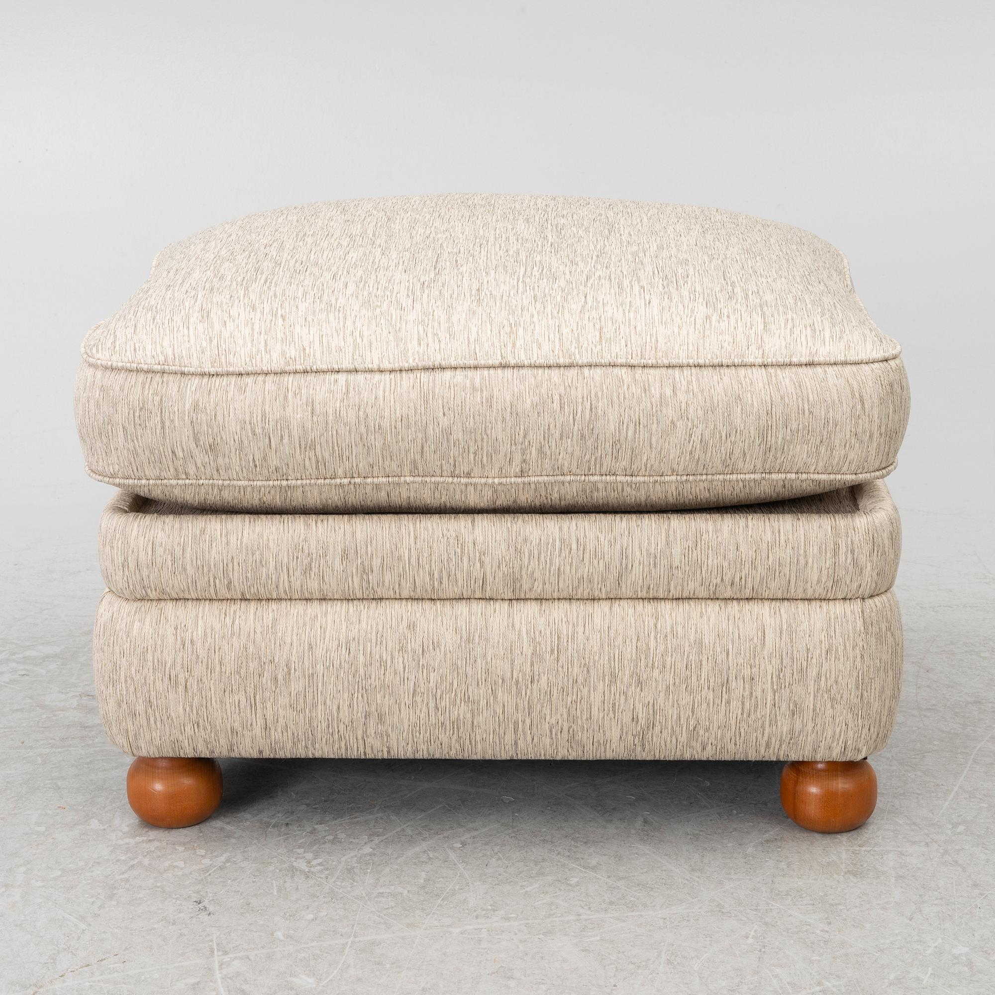 Josef Frank, Footstool, model 336, Svenskt Tenn.