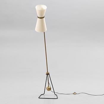 Pierre Guariche, attributed to, Floor lamp, France, mid-20th century.