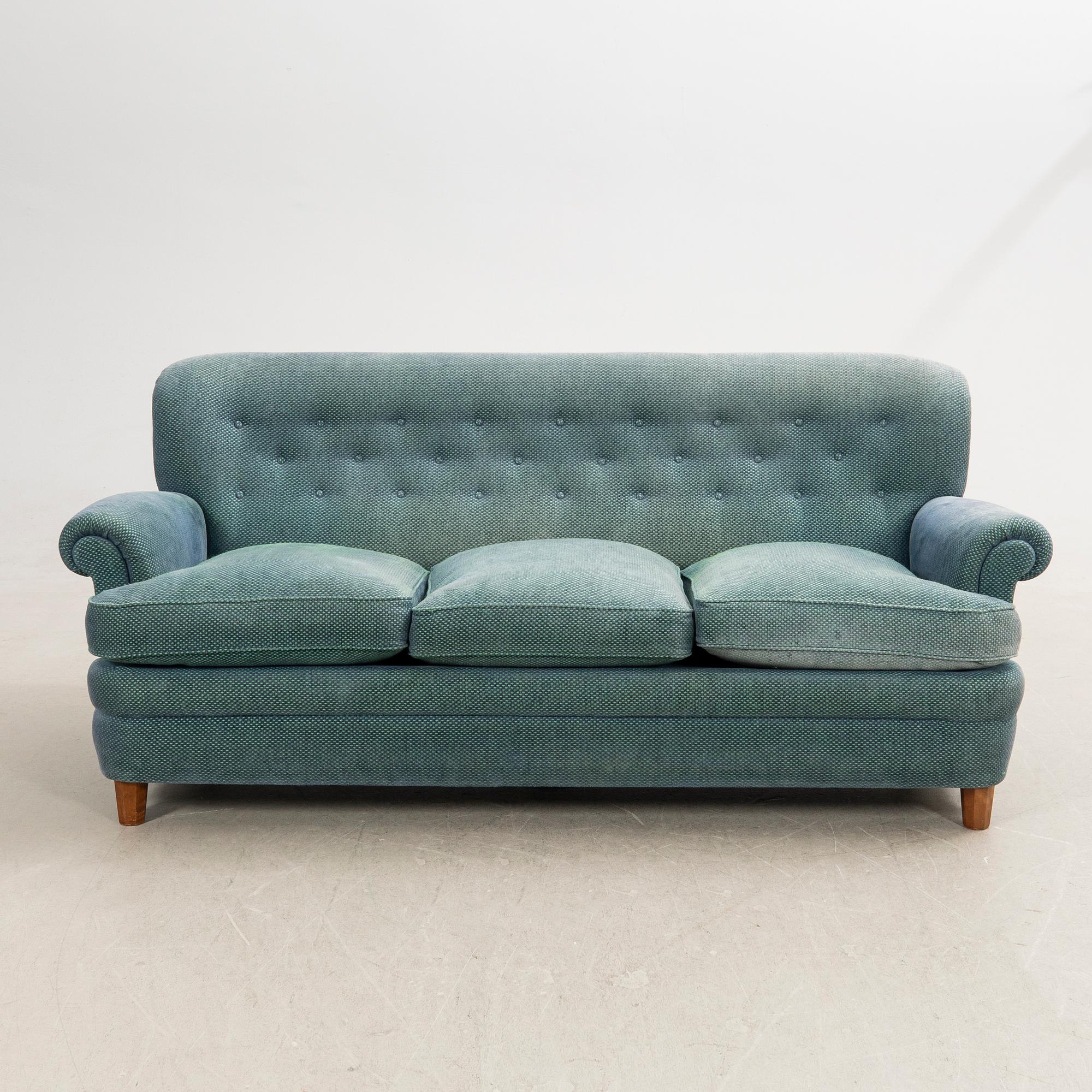 Josef Frank, sofa, model 678, Svenskt Tenn, second half of the 20th century.