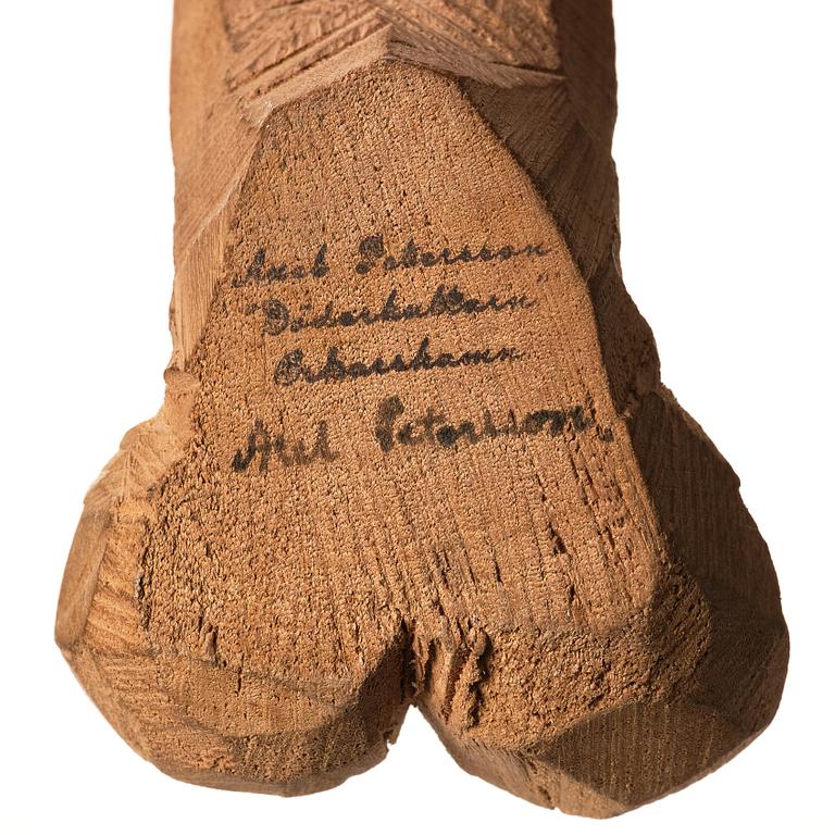 Axel Petersson Döderhultarn, Phallus.