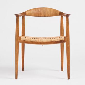 Hans J. Wegner, karmstol, "The Chair" modell "JH 501", Johannes Hansen, Danmark 1950-60-tal.