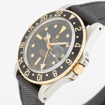 Rolex, Oyster Perpetual, GMT-Master, Chronometer, "Nipple dial", wristwatch, 40 mm.