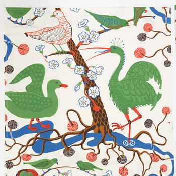 Josef Frank, a pair of cotton curtains, Firma Svenskt Tenn, Sweden.