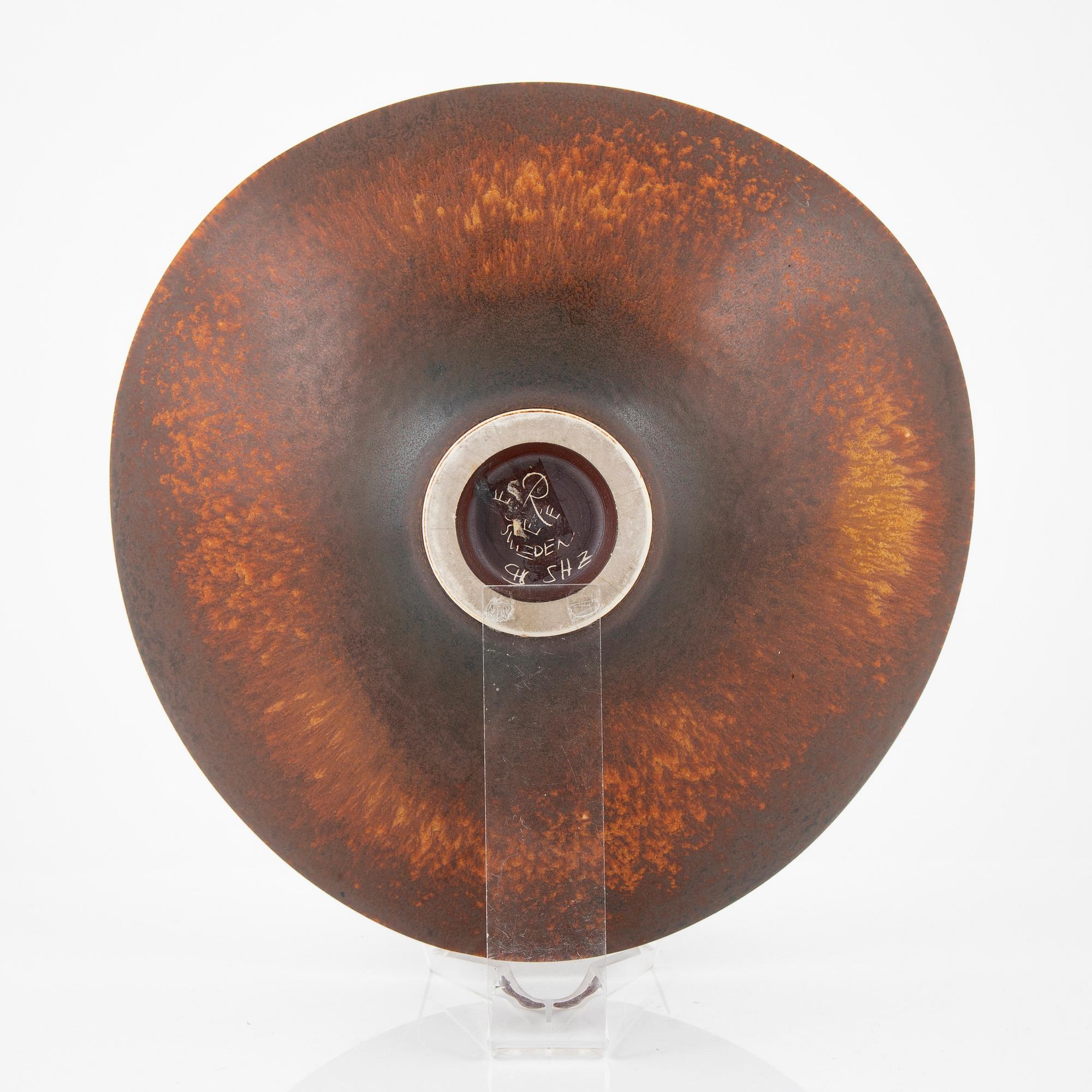 Carl-Harry Stålhane, fat, stengods, Rörstrand.