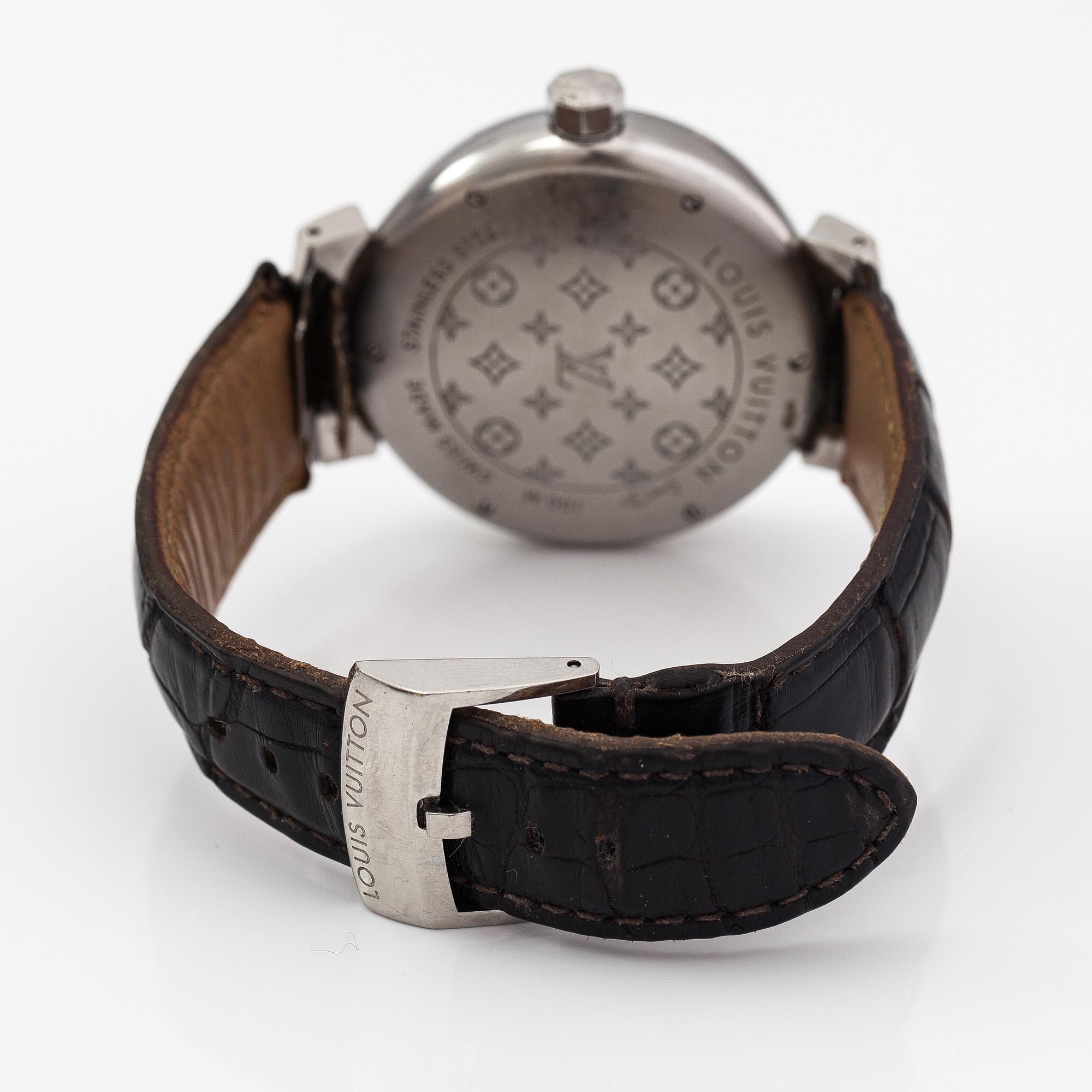 Louis Vuitton, Tambour GMT, armbandsur, 39 mm.