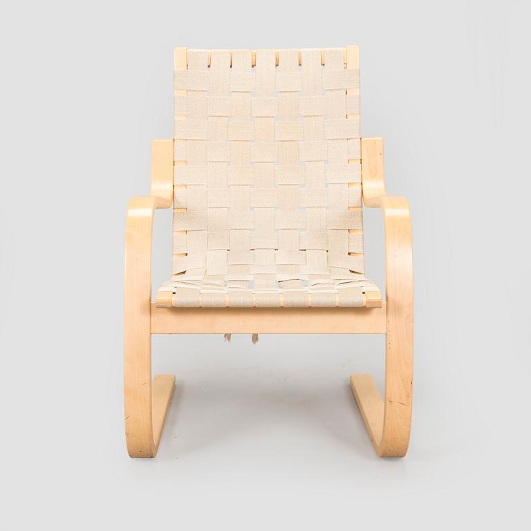 Alvar Aalto, fåtölj, modell 406 för Artek 1900-talets slut.