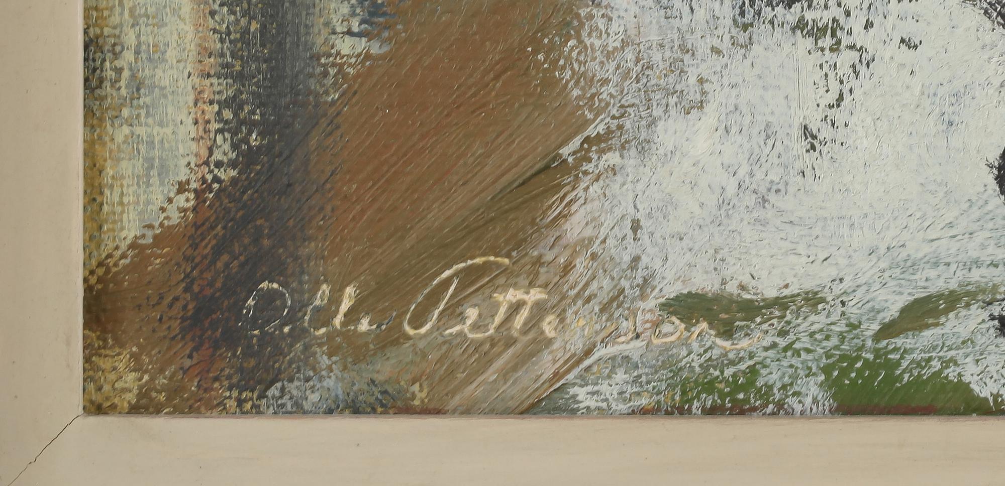 OLLE PETTERSSON, olja på duk, signerad.