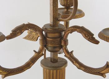 LÄSLAMPA, sk lampe a bouillotte. 1800/1900-tal.