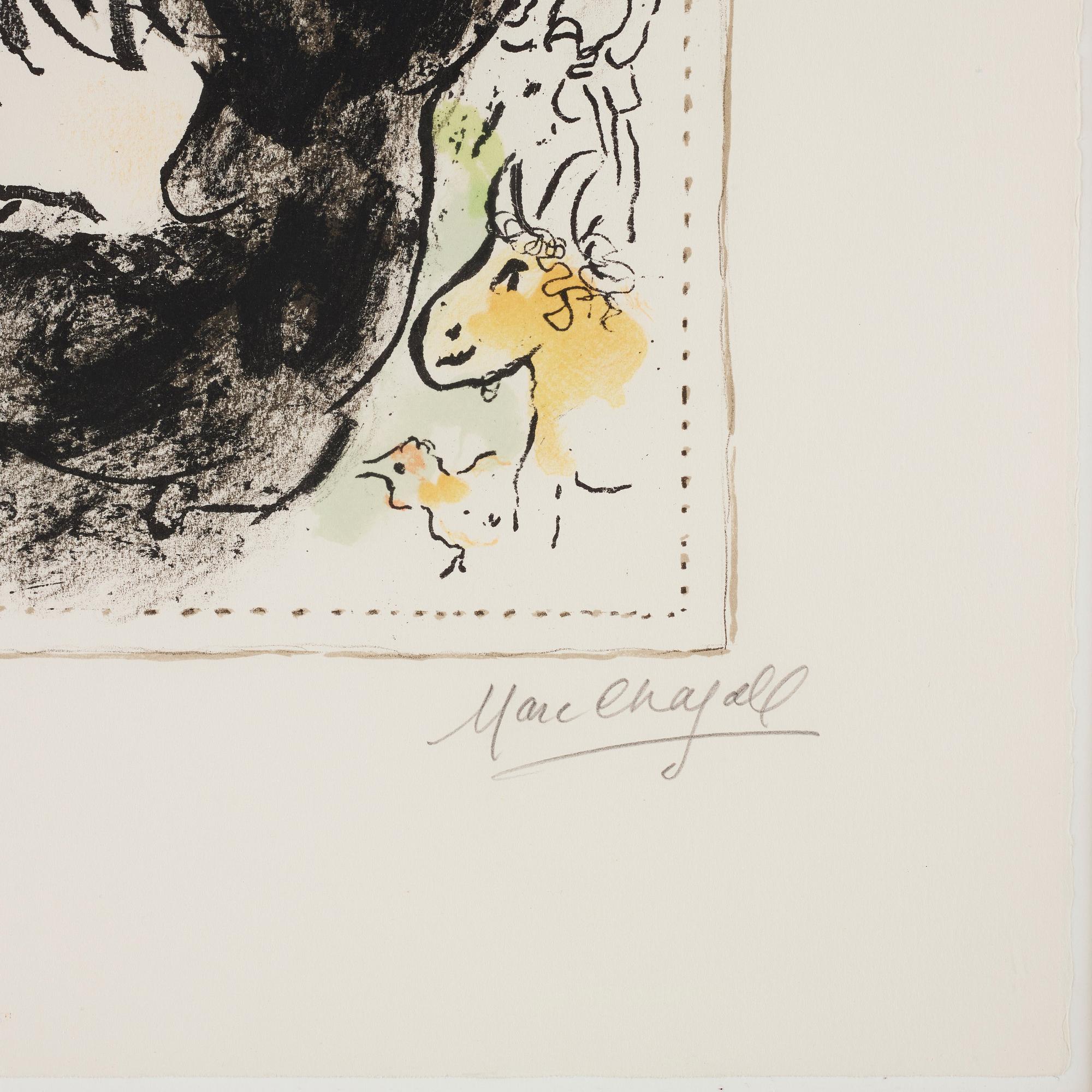 Marc Chagall, "Le Violoniste au coq".