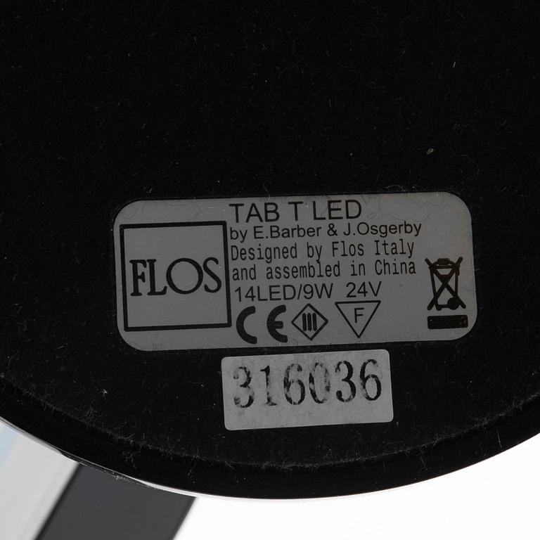 Table lamps, a pair, "Tab T", Flos.