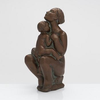 Eino Räsänen, a plaster sculpture, signed.