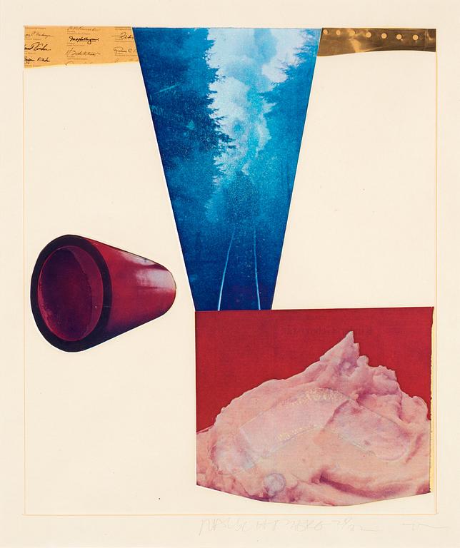 Robert Rauschenberg, "Horsefeathers thirteen -VI".