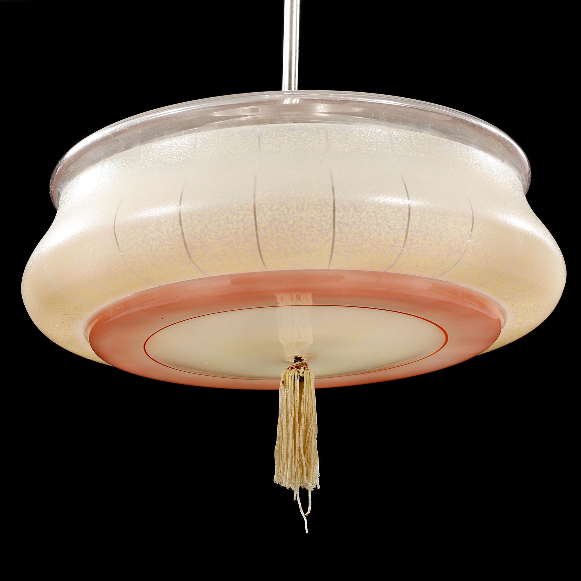 A 1930/40s ceiling lamp.
