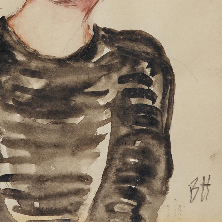 Berta Hansson, Porträtt.