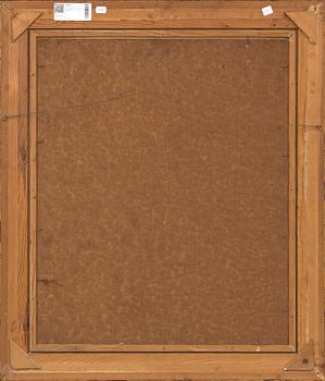 GUSTAF MAGNUSSON, A SIGNED AND DATED OILPAITNING ON BOARD.