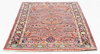 Matta, Sarouk, ca 210 x 130 cm.