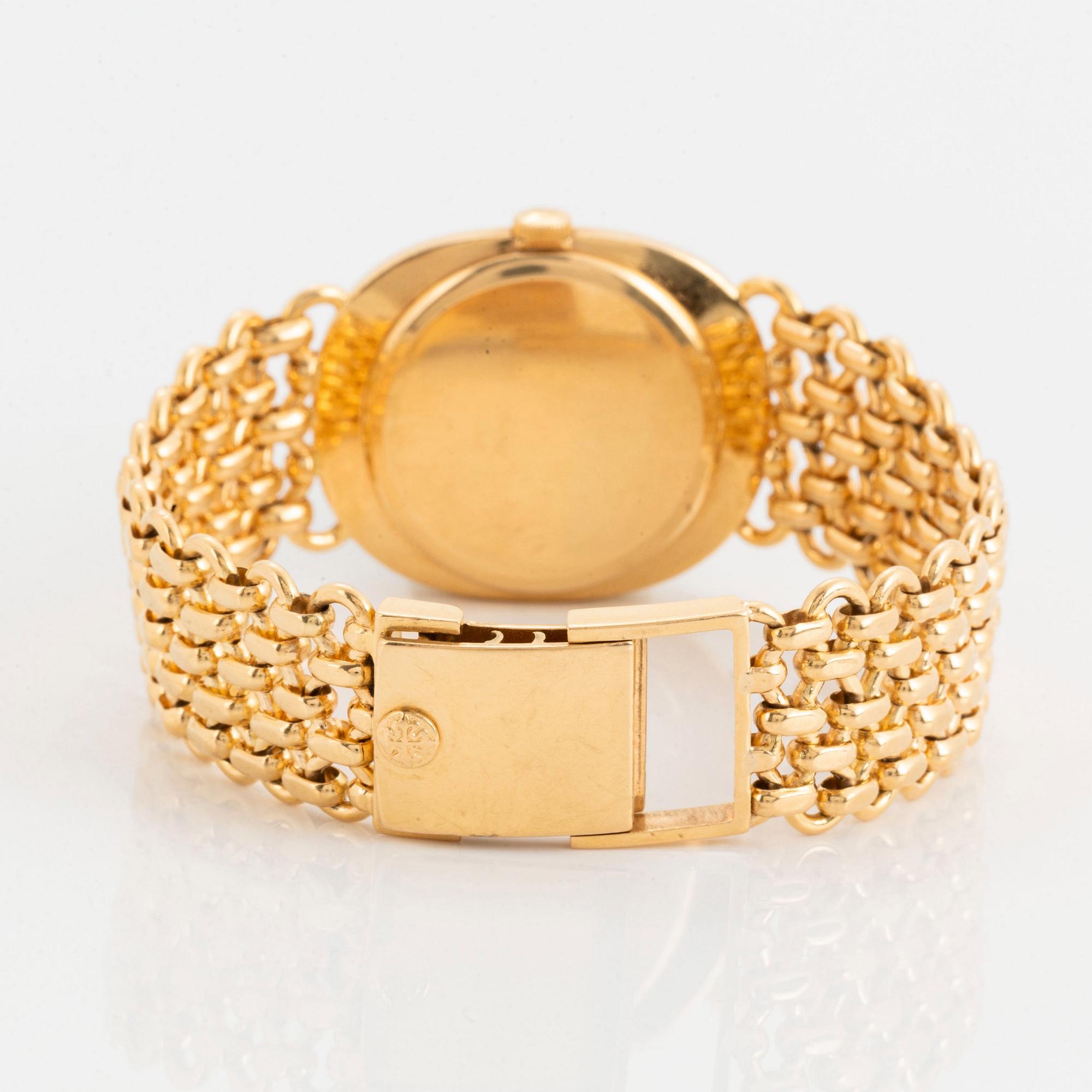 Patek Philippe, Golden Ellipse, wristwatch, 27 x 32 mm.