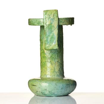 Allan Ebeling, a unique glazed ceramic vase, Torshälla, 1934.