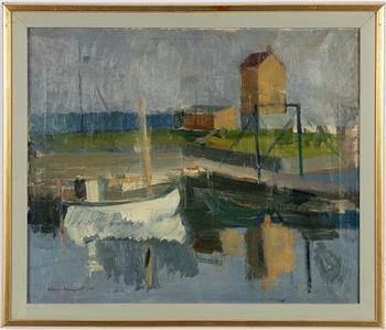Holger Almqvist, Hamnscen.