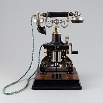 A 1990s table telephone "Taxen" by LM Ericsson.