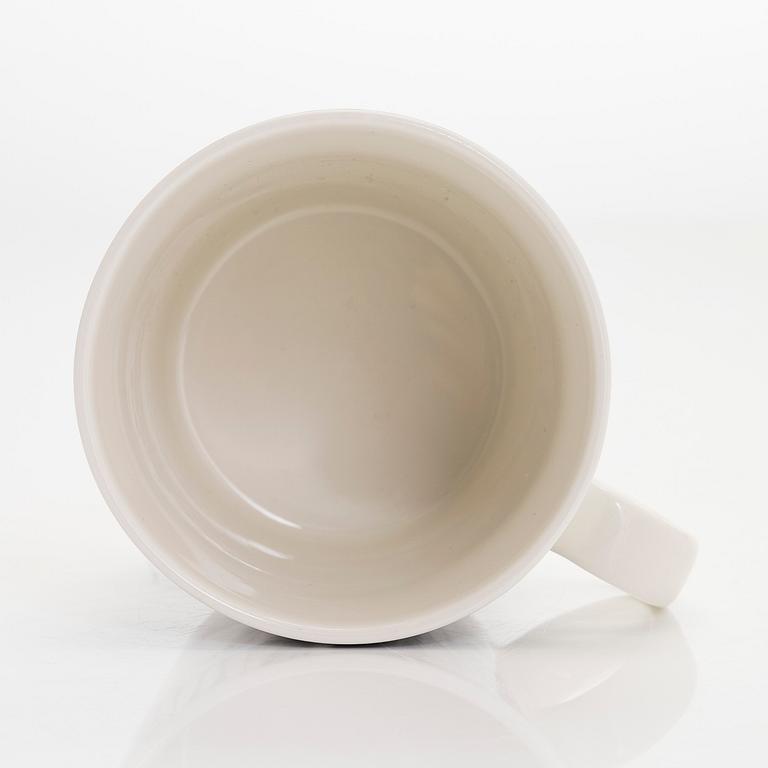 A Moomin mug, 'Moomintroll daydreaming', vitro porcelain, Moomin Characters, Arabia 2005.