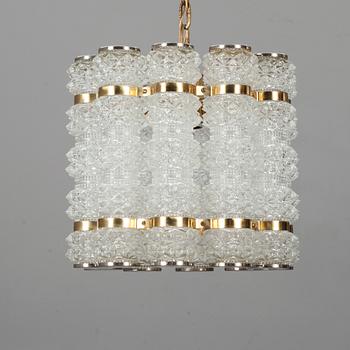 TAKLAMPA, glas, 1900-talets andra hälft.