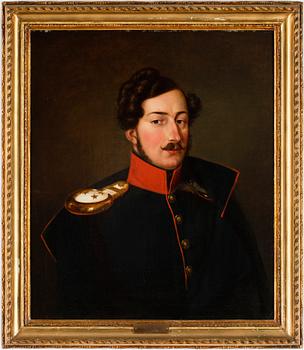PEHR BERGGREN, olja på duk. Sign o dat 1833.