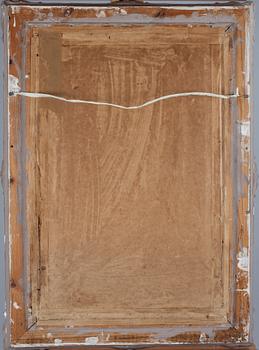 OKÄND KONSTNÄR, olja på duk uppfodrad på skiva, signerad S.B och daterad -04.