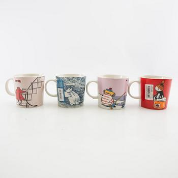 Mugs 8 pcs Moomin characters/ Moomin Arabia Finland.
